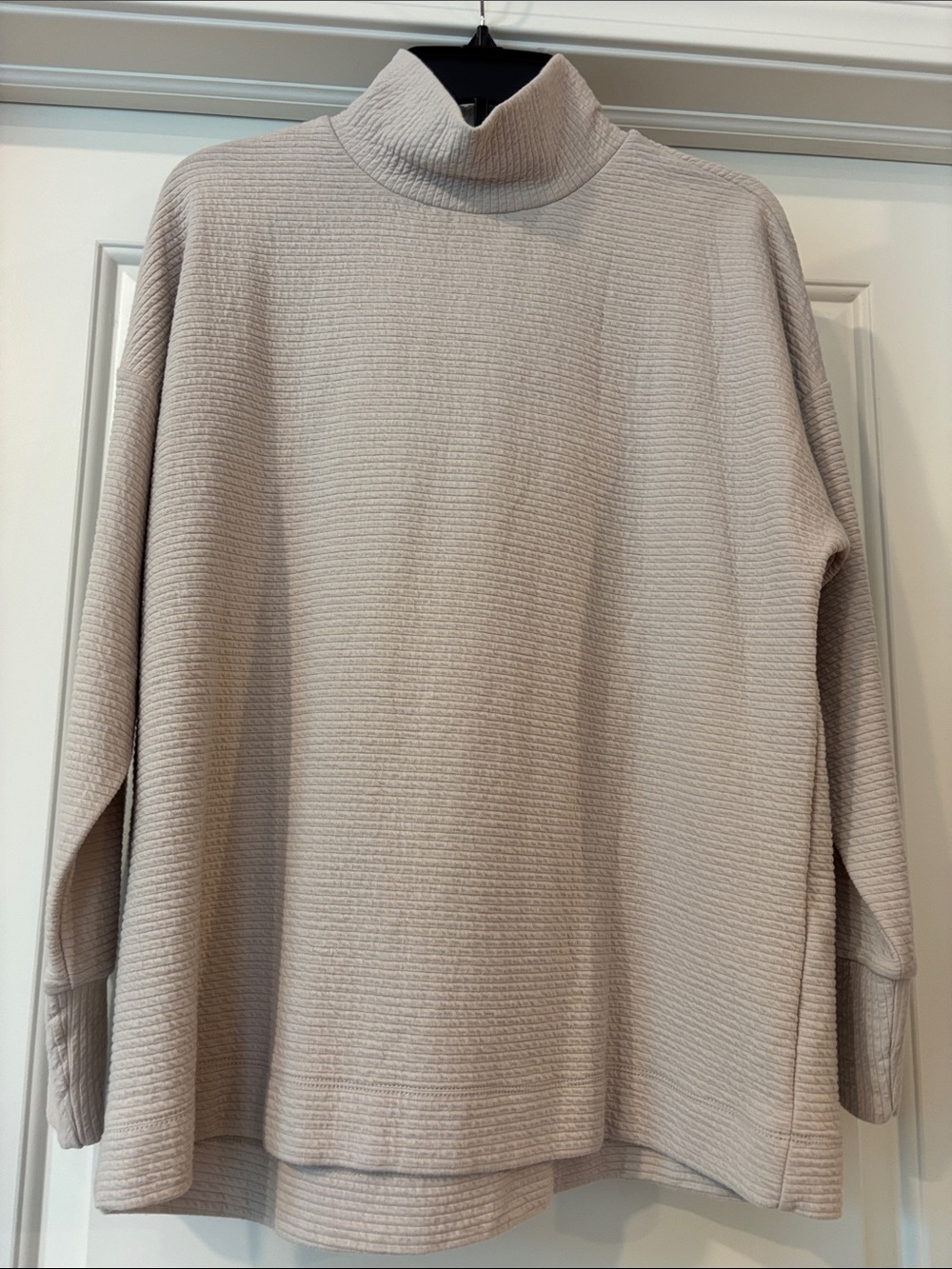 New w/o Tags - 90 Degree By Reflex Women's Taupe Cowl Neck Sweater S